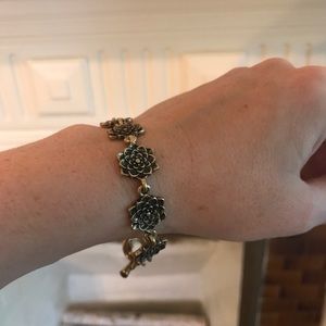 Lucky Brand Gold Flower Bracelet